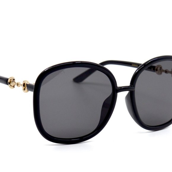 NEW GUCCI GG0892SA 001 BLACK GREY AUTHENTIC SUNGLASSES 50-19 - Picture 1 of 15